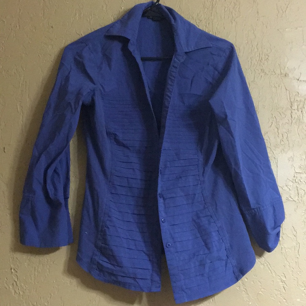 Work Button Up Long Sleeve Shirt